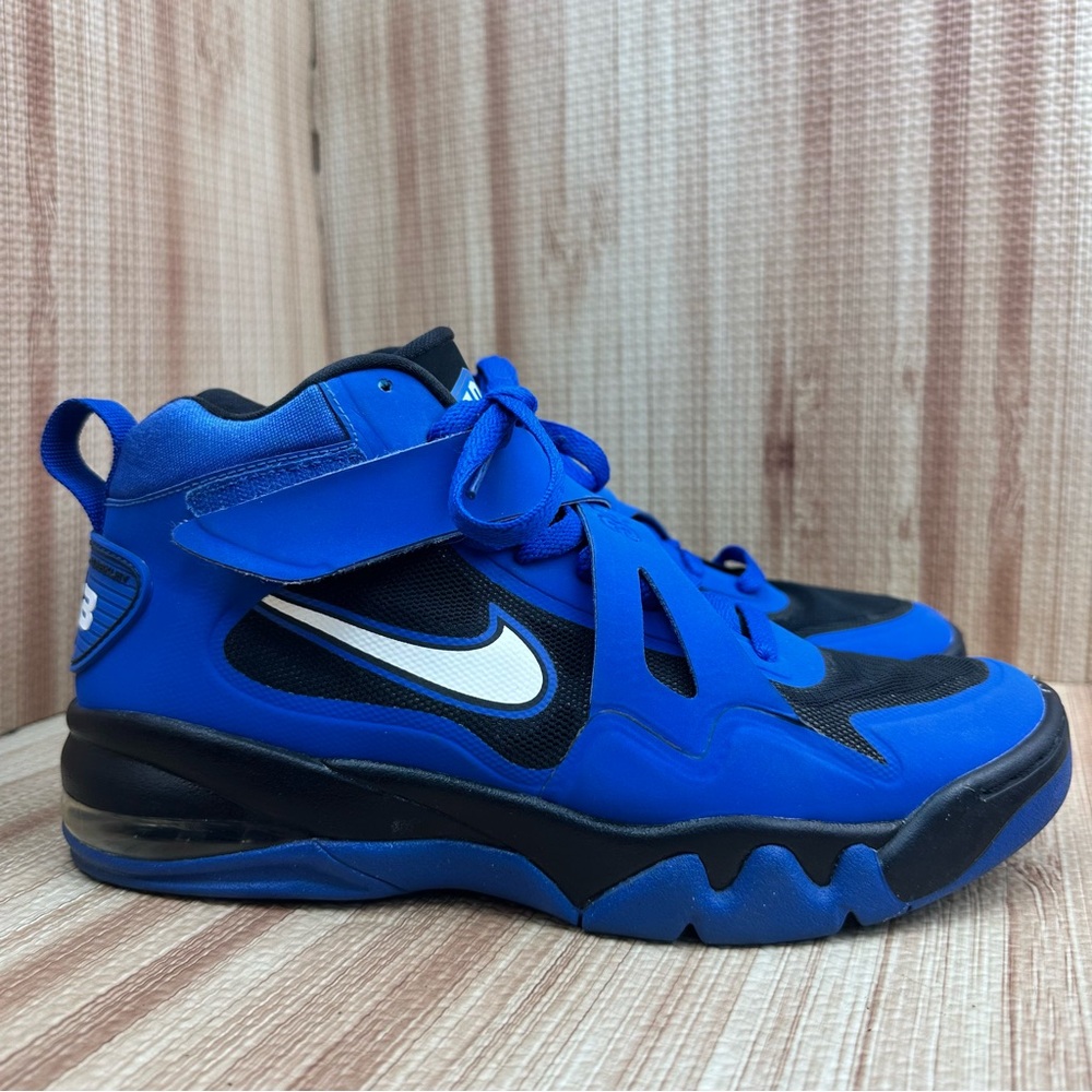 Nike Charles Barkley Air Force Max Basketball Shoes Men’s size 9 Blue
